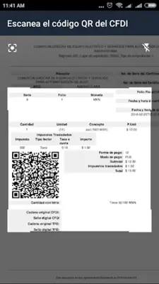 Valida CFDI android App screenshot 3